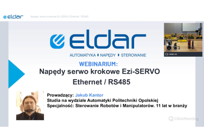 Napędy serwo krokowe Ezi SERVO Ethernet RS485 firmy Fastech