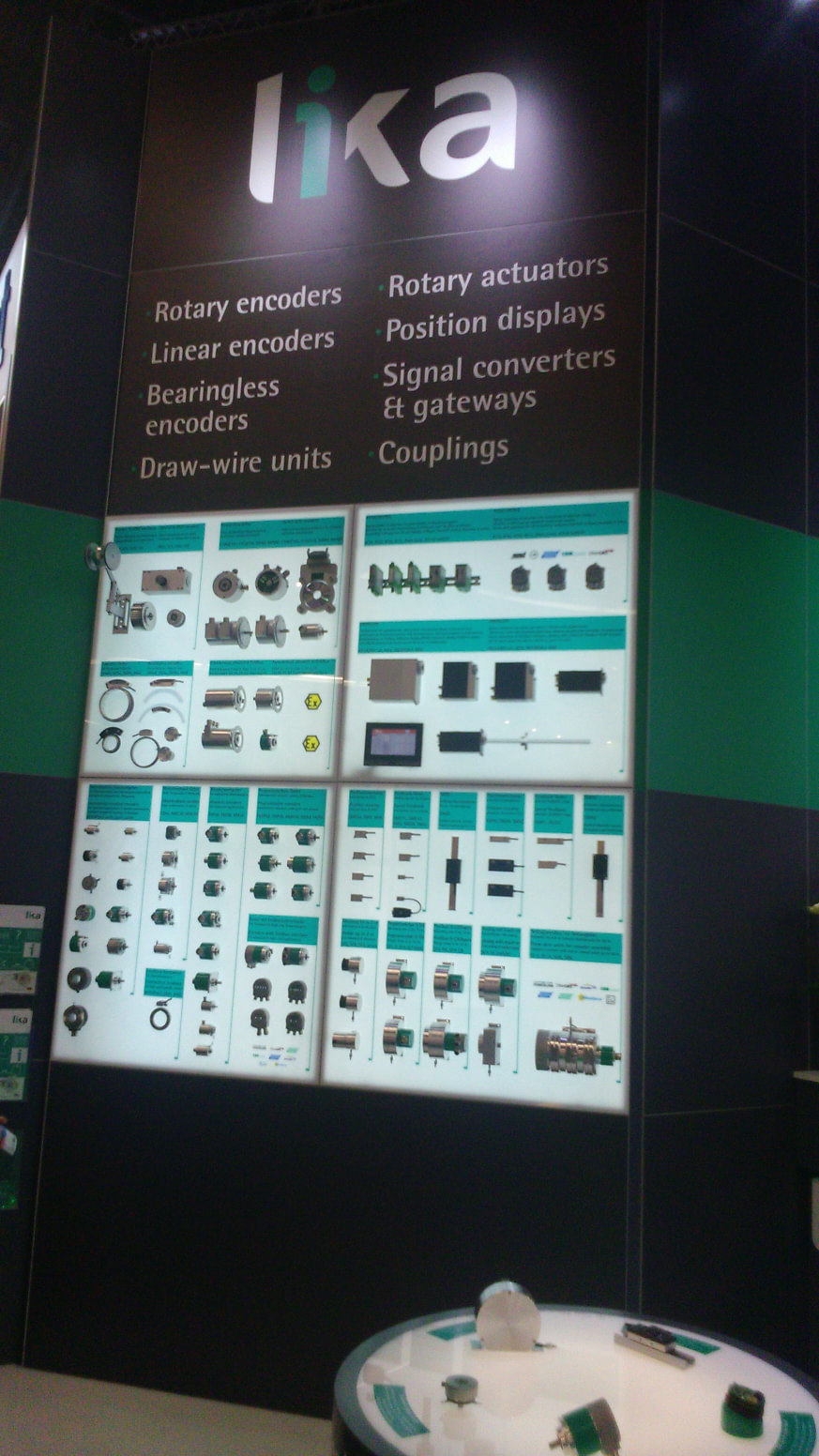 Stoisko Lika na SPS IPC Drives w Norymberdze.