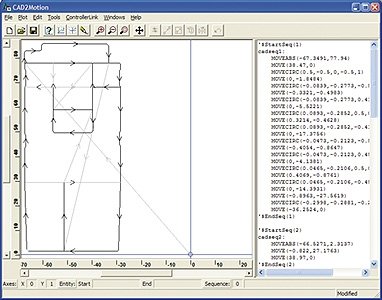 CAD2Motion - konwersja plików CAD do ścieżek ruchu