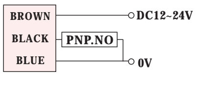 Czujnik indukcyjny RiKO PSC0801-P - schemat podłączenia