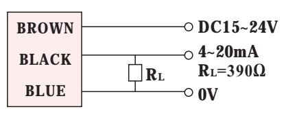 Czujnik indukcyjny RiKO SC1808-LA - schemat podłączenia