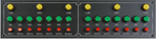 Panel kontrolny Ezi-SERVOII EtherCAT