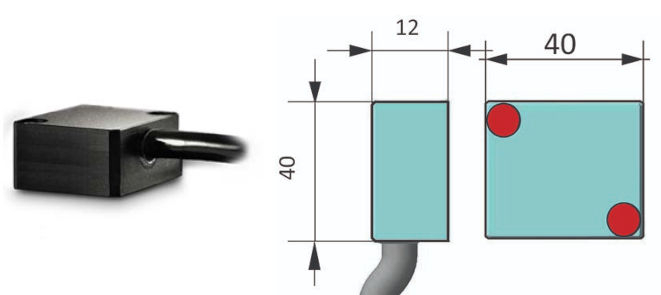 Przekładnia ślimakowa Fiama RD40 - czujnik magnetyczny