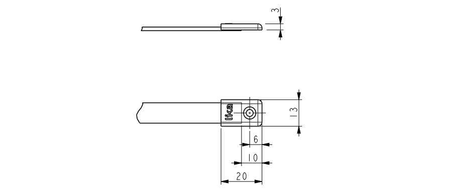 Zakończenia do taśm magnetycznych LIKA LKM-1440